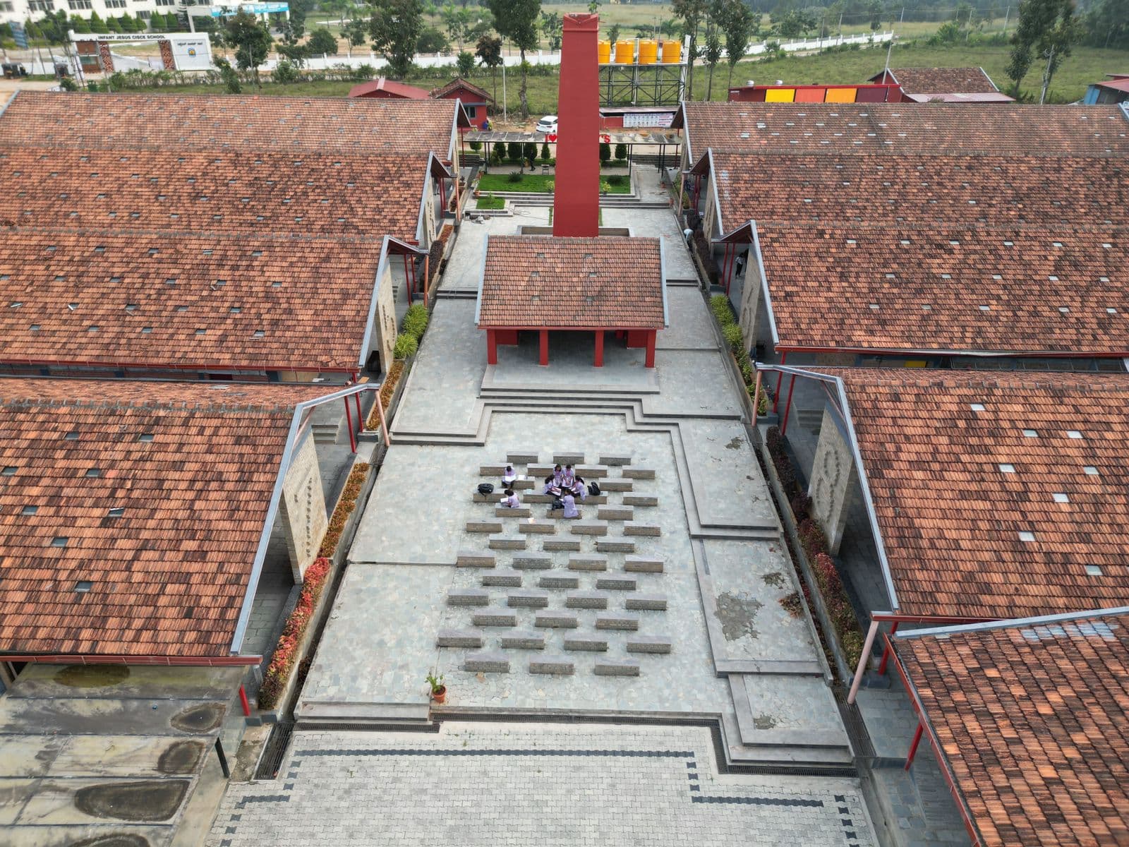 St. Mary's PU College campus in Chikkamagaluru
