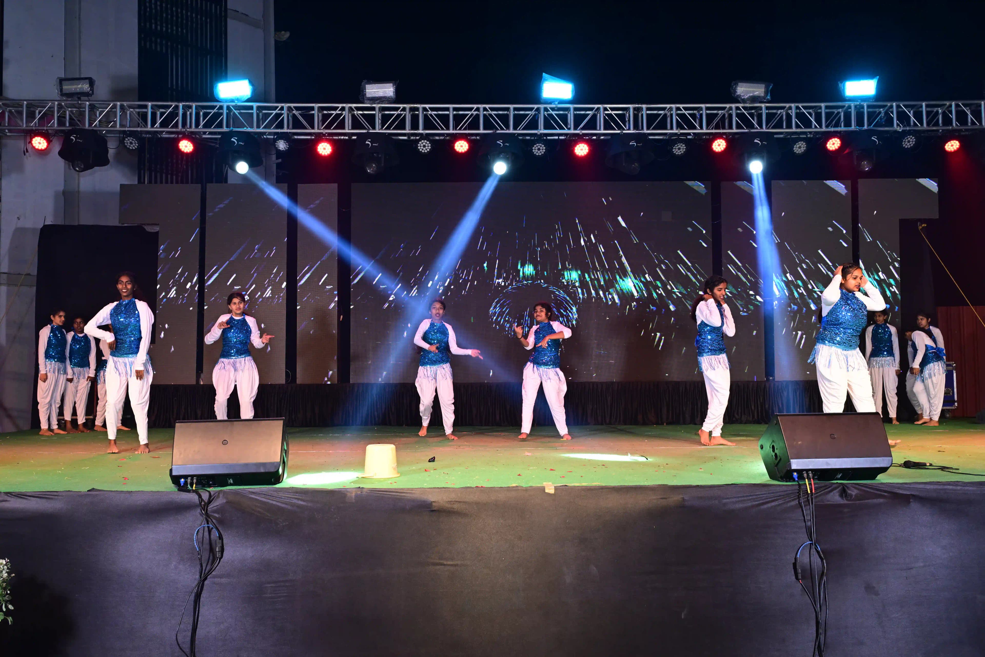 Student group performance at St. Mary's Mariana college fest