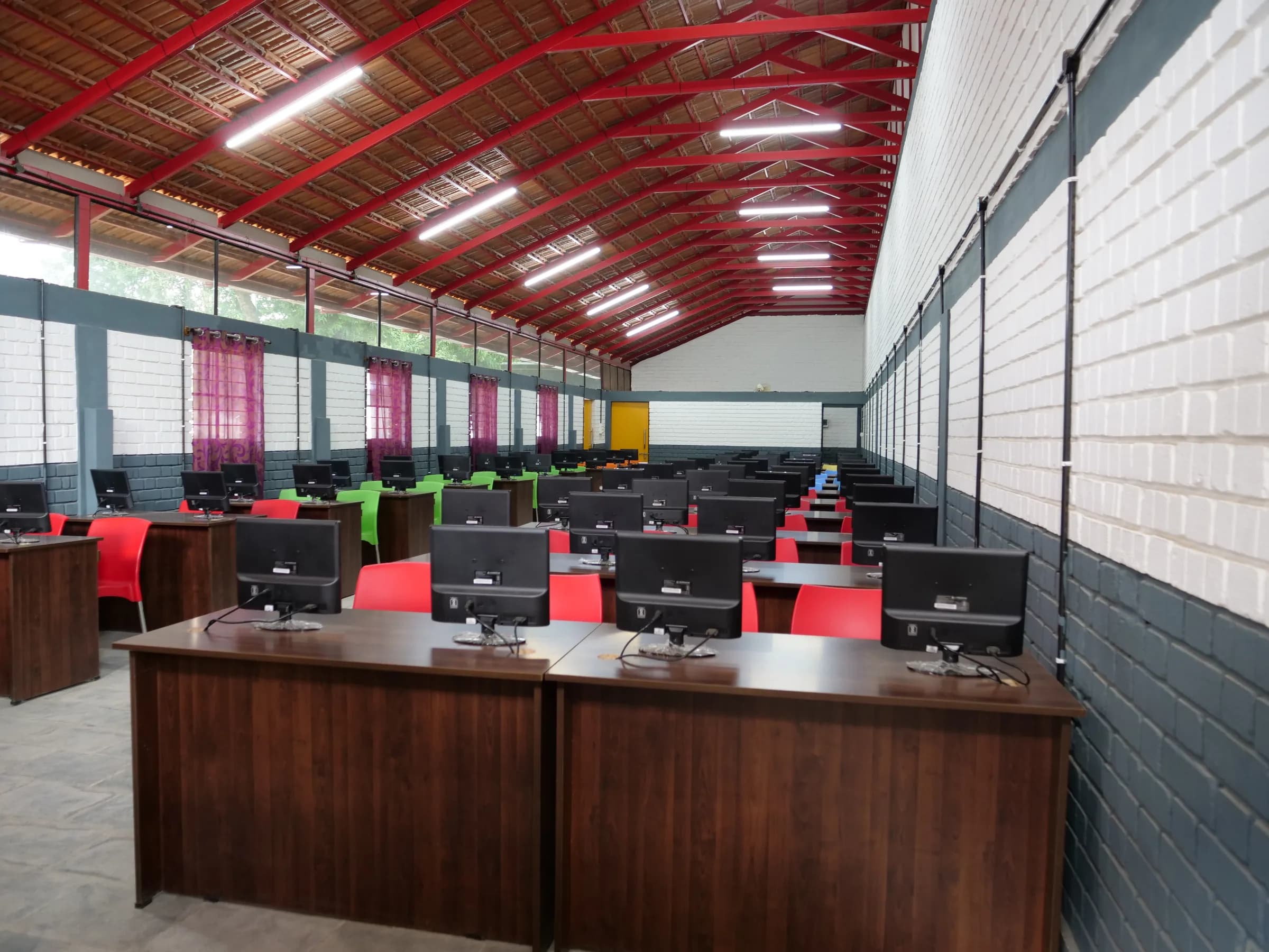 Computer science laboratory at St. Mary's PU College